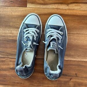 Converse Blue and White Athletic Shoes